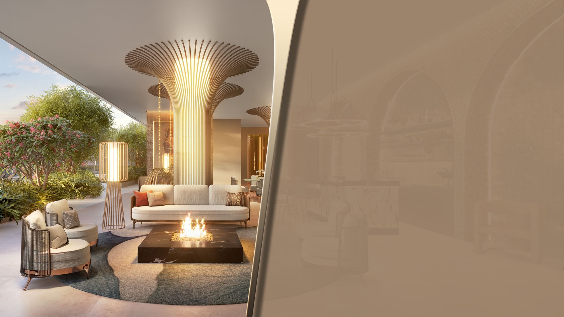 Render noturno do Eden West