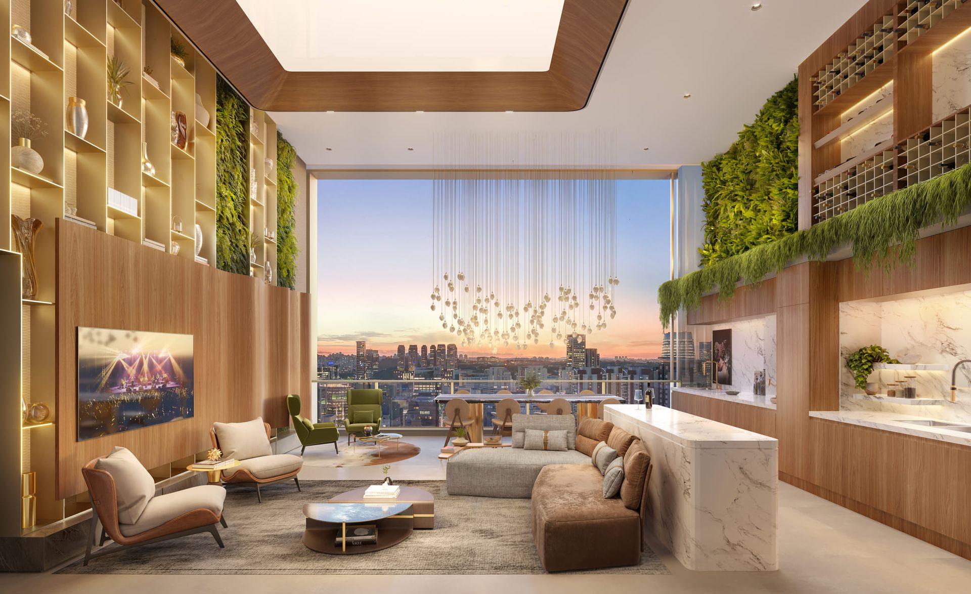 Apartamento de 90 m² do Escape