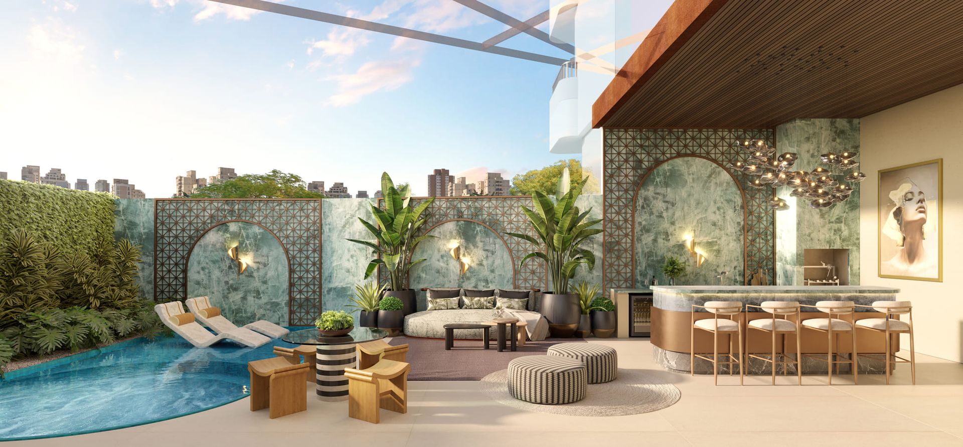 Pool house privativo